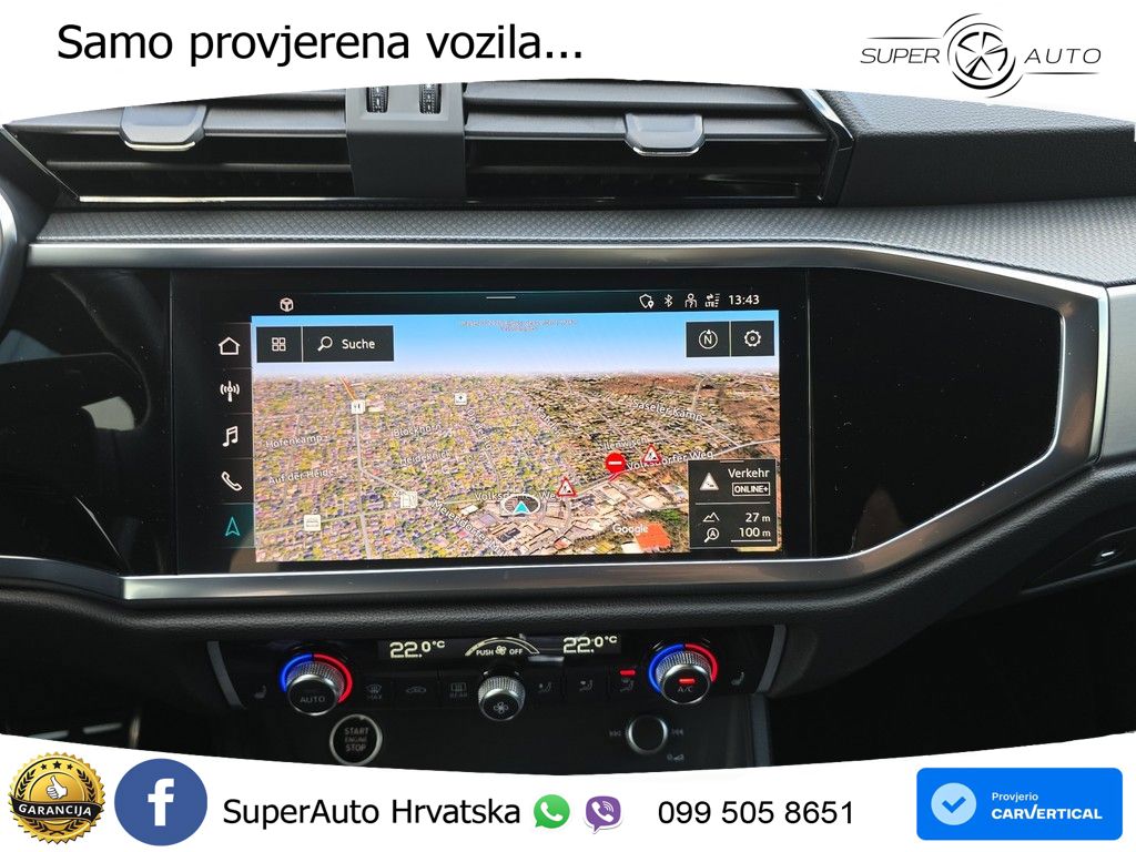 Audi Q3 40 TFSI (190 KS) quattro S tronic S line LED+GR SJED+ACC
