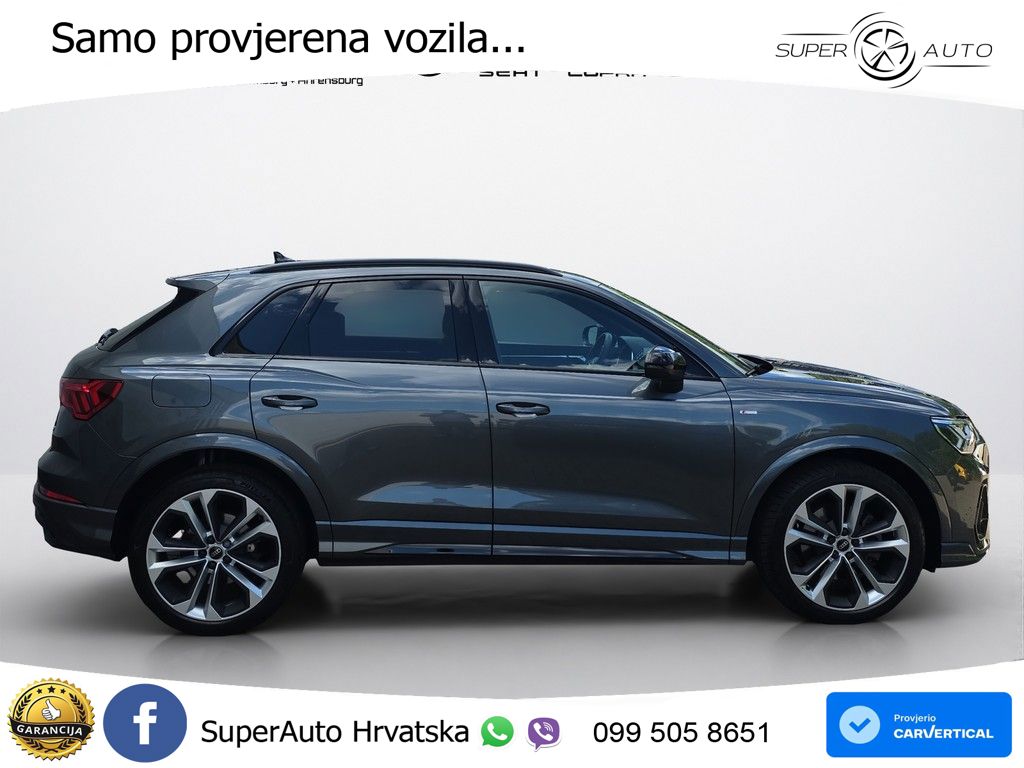 Audi Q3 40 TFSI (190 KS) quattro S tronic S line LED+GR SJED+ACC