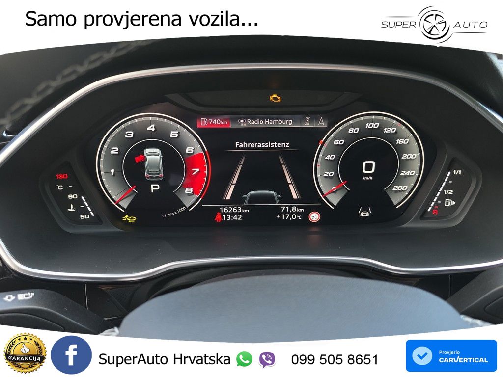 Audi Q3 40 TFSI (190 KS) quattro S tronic S line LED+GR SJED+ACC