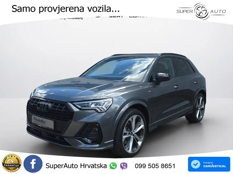 Audi Q3 40 TFSI (190 KS) quattro S tronic S line LED+GR SJED+ACC