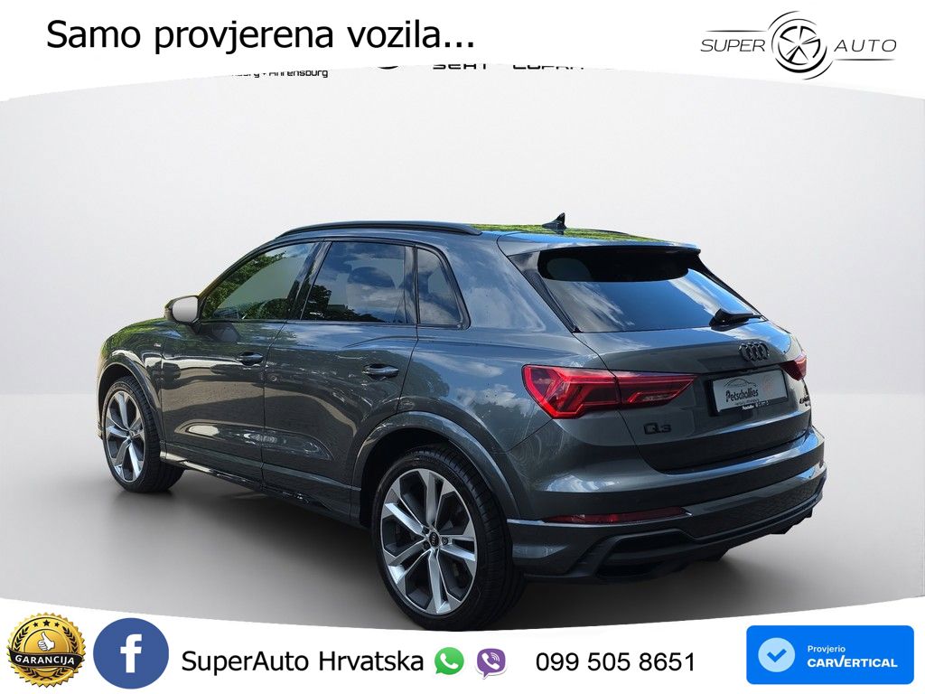 Audi Q3 40 TFSI (190 KS) quattro S tronic S line LED+GR SJED+ACC