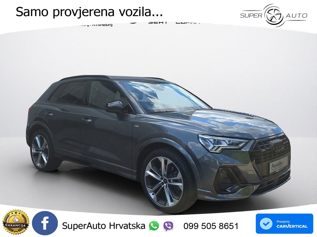 Audi Q3 40 TFSI (190 KS) quattro S tronic S line LED+GR SJED+ACC