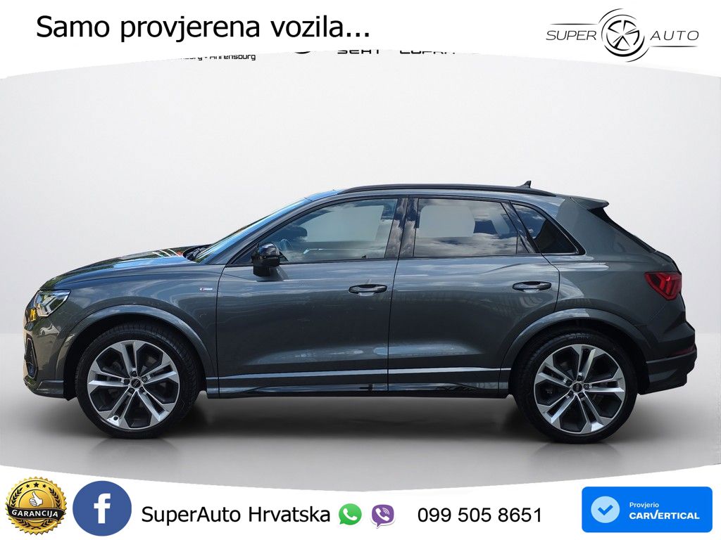 Audi Q3 40 TFSI (190 KS) quattro S tronic S line LED+GR SJED+ACC