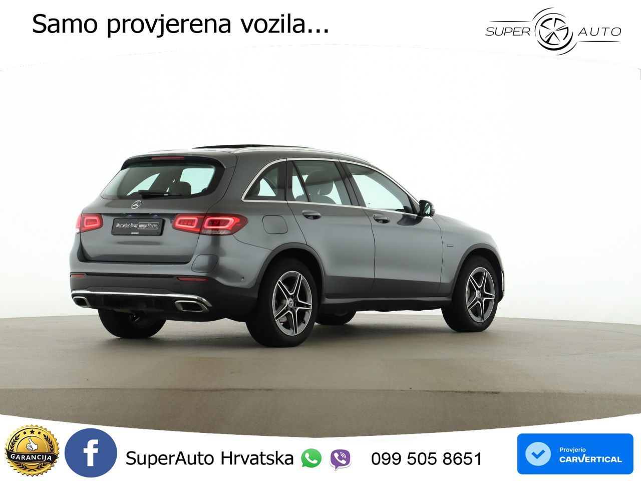 Mercedes GLC 300de (306 KS) 4MATIC 9G-TRONIC AMG ZRAČNI+ACC+GR SJED+360+PANO