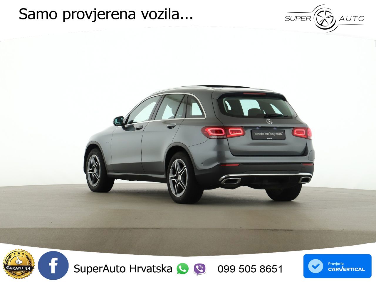 Mercedes GLC 300de (306 KS) 4MATIC 9G-TRONIC AMG ZRAČNI+ACC+GR SJED+360+PANO