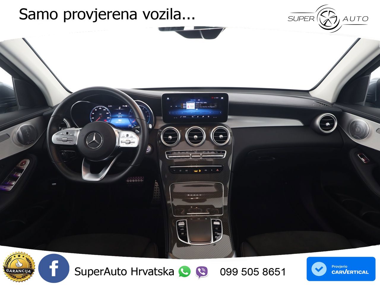 Mercedes GLC 300de (306 KS) 4MATIC 9G-TRONIC AMG ZRAČNI+ACC+GR SJED+360+PANO