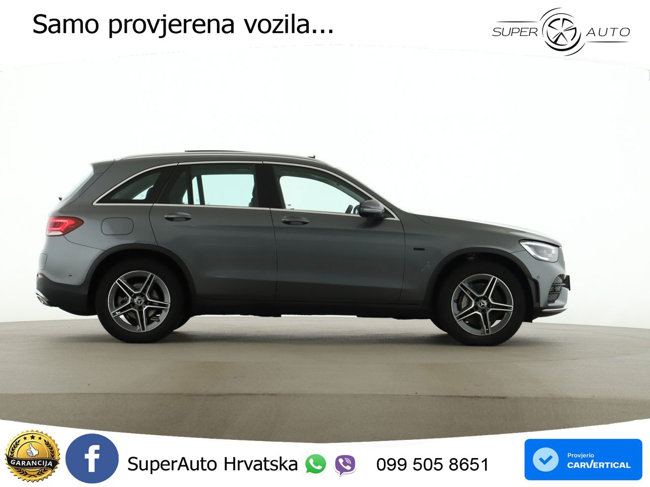 Mercedes GLC 300de (306 KS) 4MATIC 9G-TRONIC AMG ZRAČNI+ACC+GR SJED+360+PANO