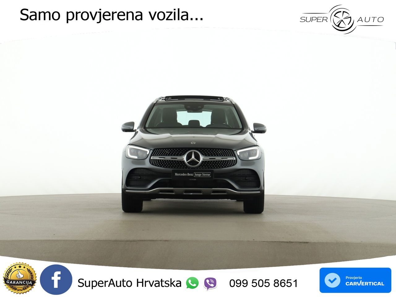 Mercedes GLC 300de (306 KS) 4MATIC 9G-TRONIC AMG ZRAČNI+ACC+GR SJED+360+PANO