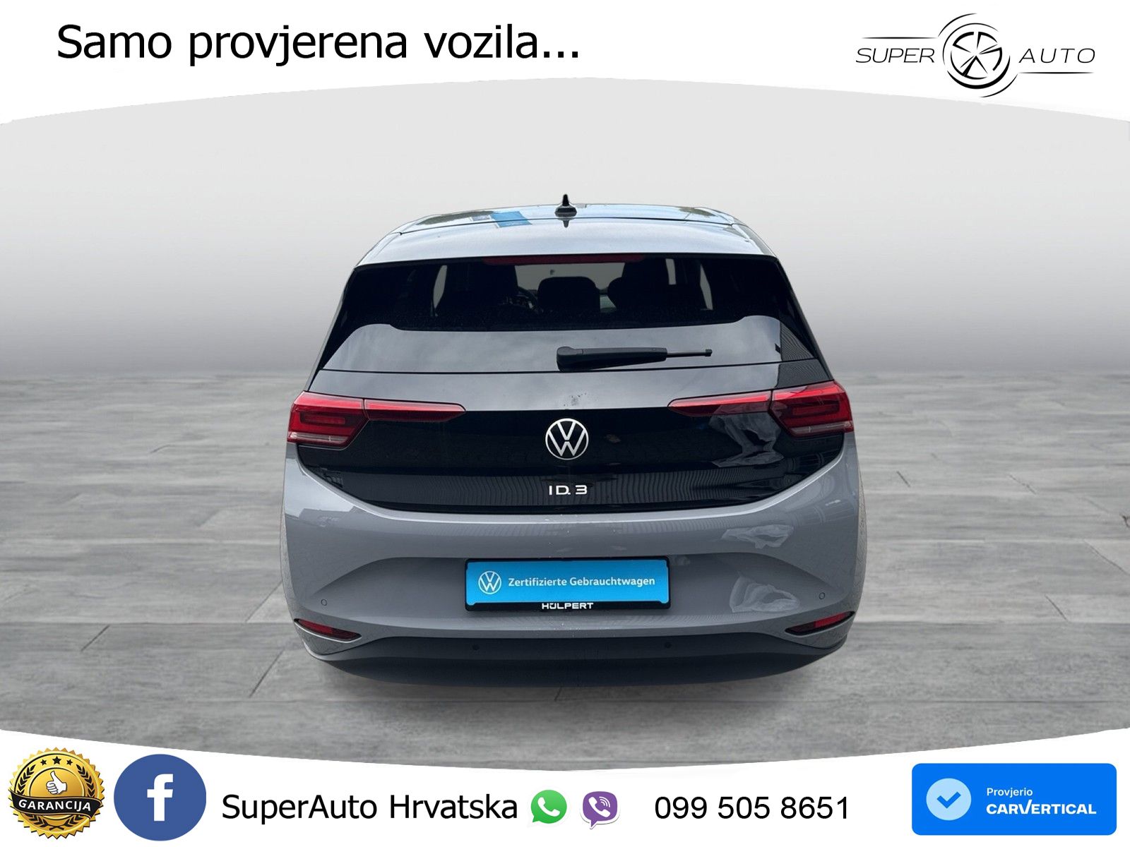 Volkswagen ID.3 Pro 62 kWh (204 KS) LED+GR SJED+ACC
