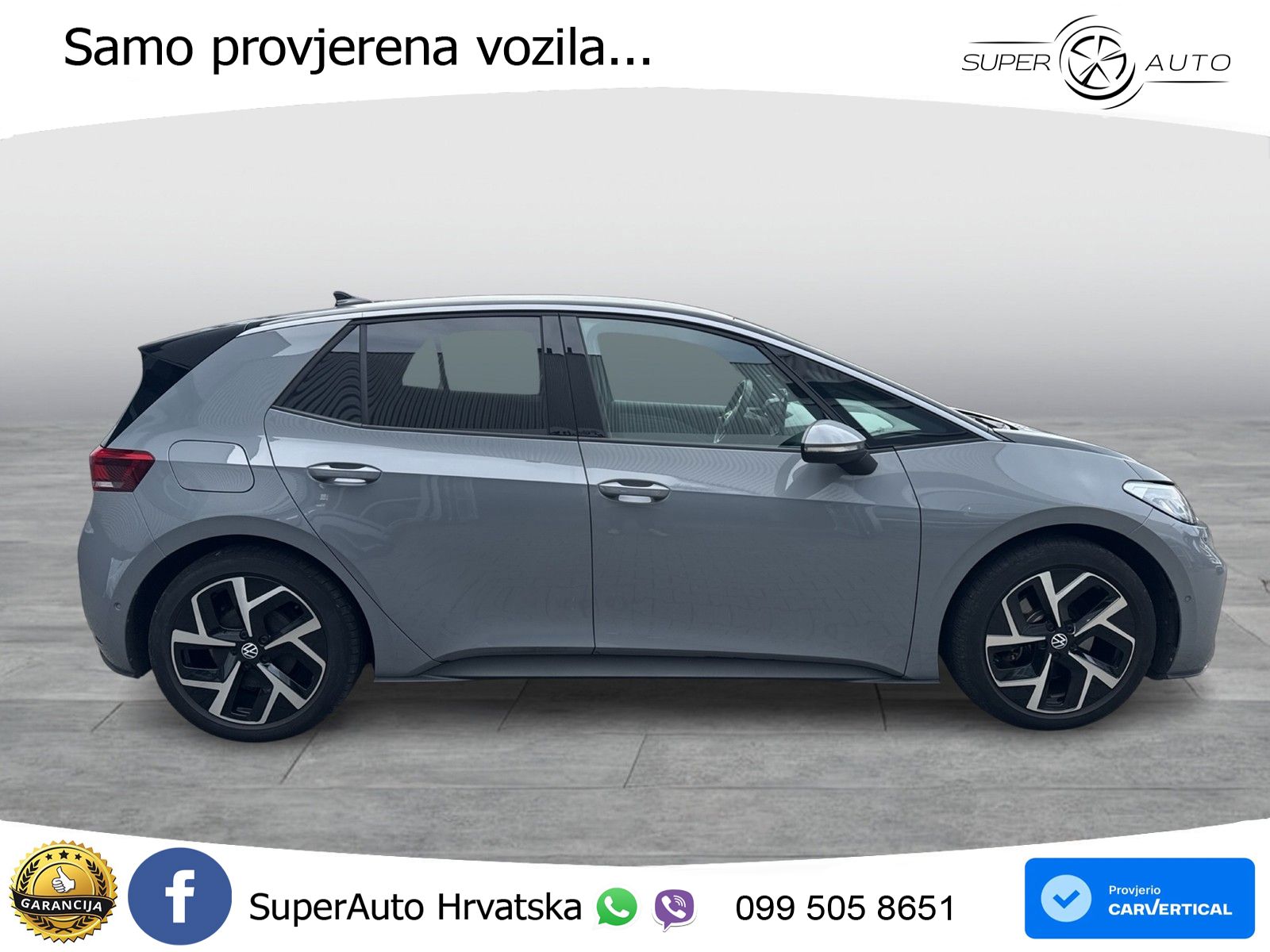 Volkswagen ID.3 Pro 62 kWh (204 KS) LED+GR SJED+ACC