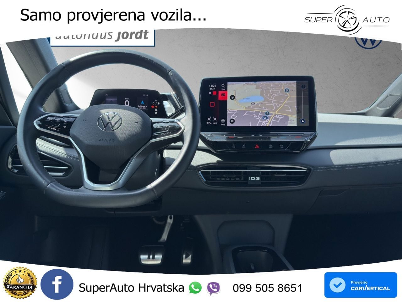 Volkswagen ID.3 Pro 62 kWh (204 KS) LED+GR SJED+ACC