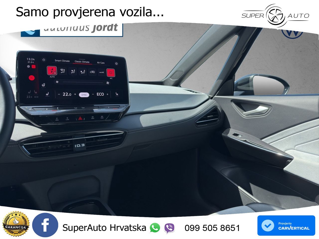 Volkswagen ID.3 Pro 62 kWh (204 KS) LED+GR SJED+ACC
