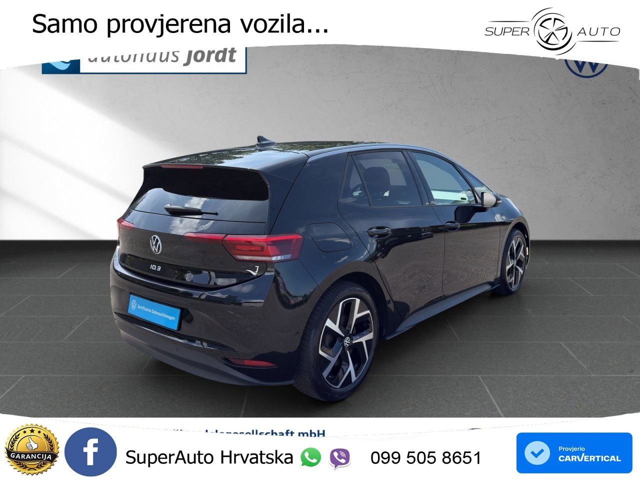 Volkswagen ID.3 Pro 62 kWh (204 KS) LED+GR SJED+ACC