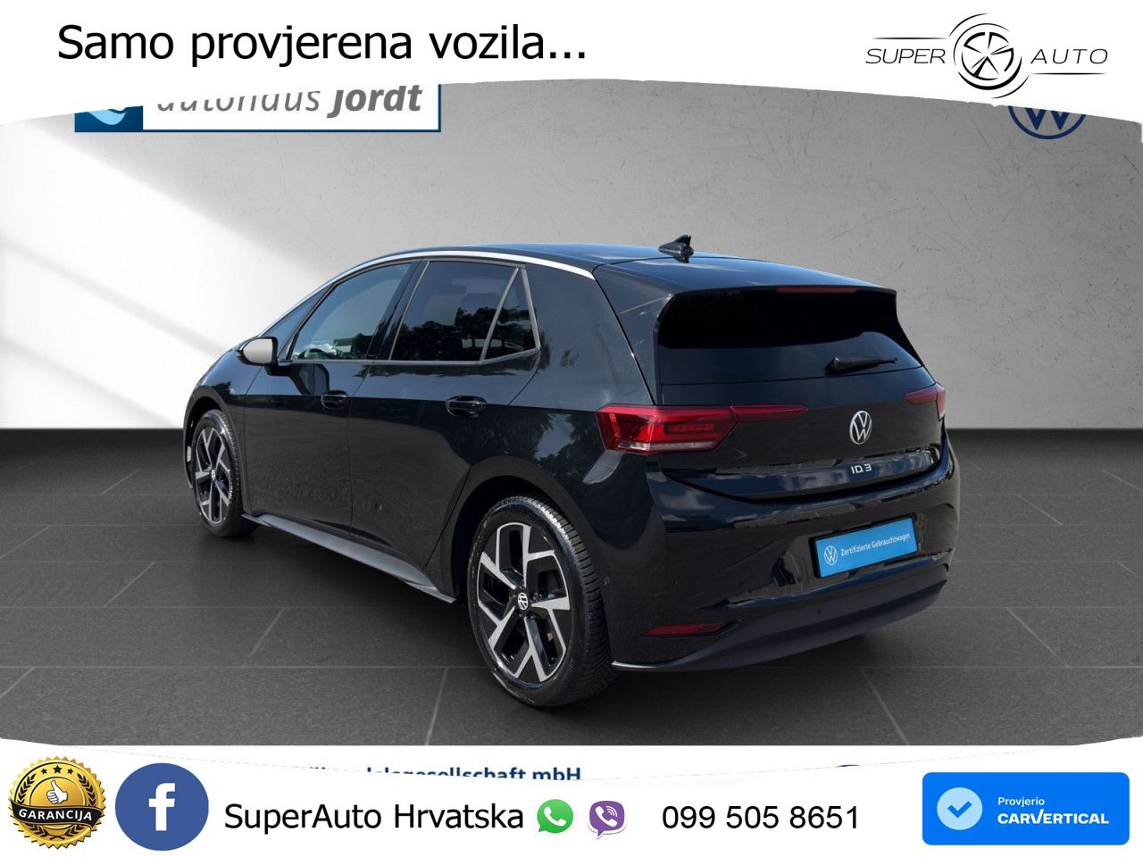 Volkswagen ID.3 Pro 62 kWh (204 KS) LED+GR SJED+ACC