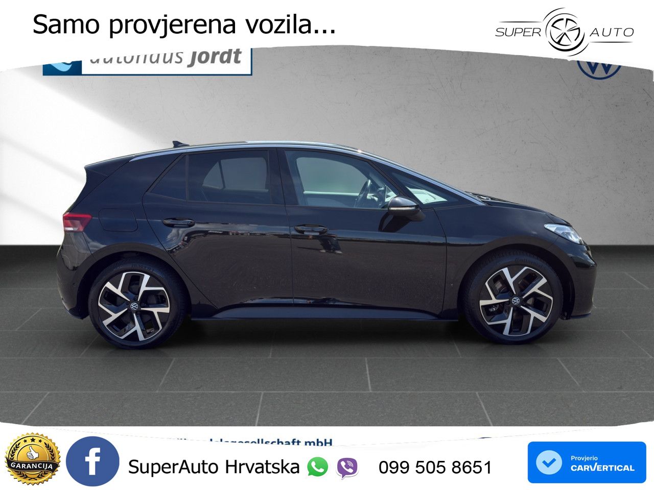 Volkswagen ID.3 Pro 62 kWh (204 KS) LED+GR SJED+ACC