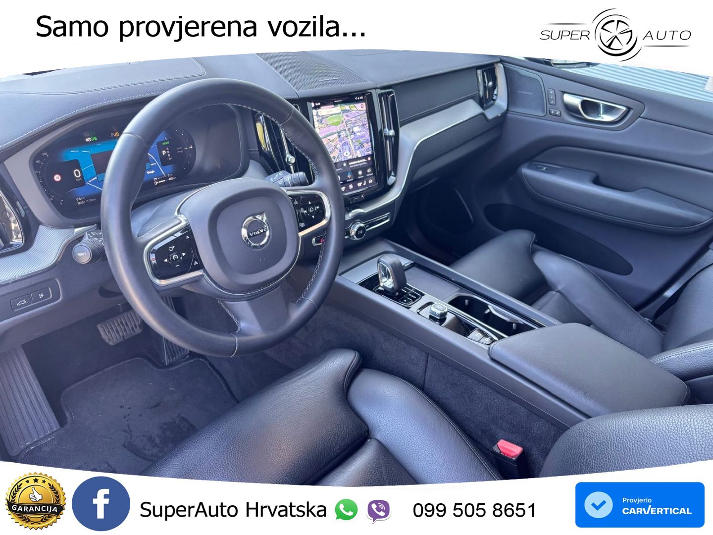 Volvo XC60 T8 AWD Geartronic ZRAČNI+ACC+GR SJED+KAM+PANO