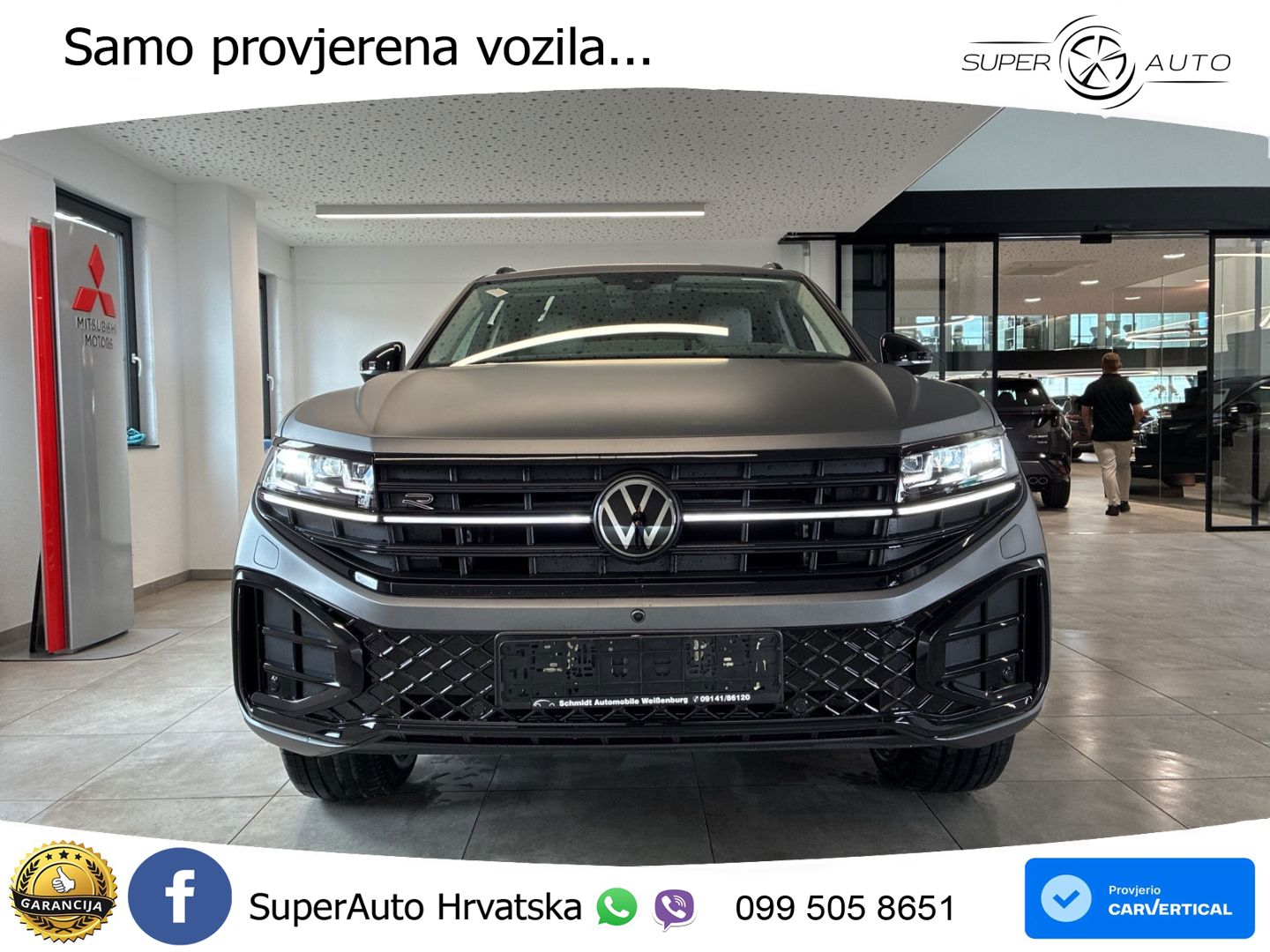 Volkswagen Touareg 3.0 V6 TDI (286 KS) 4MOTION Tiptronic ZRAČNI+ACC+GR SJED+KAM+PANO
