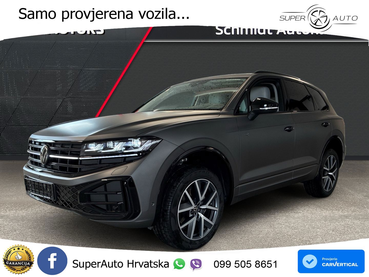 Volkswagen Touareg 3.0 V6 TDI (286 KS) 4MOTION Tiptronic ZRAČNI+ACC+GR SJED+KAM+PANO