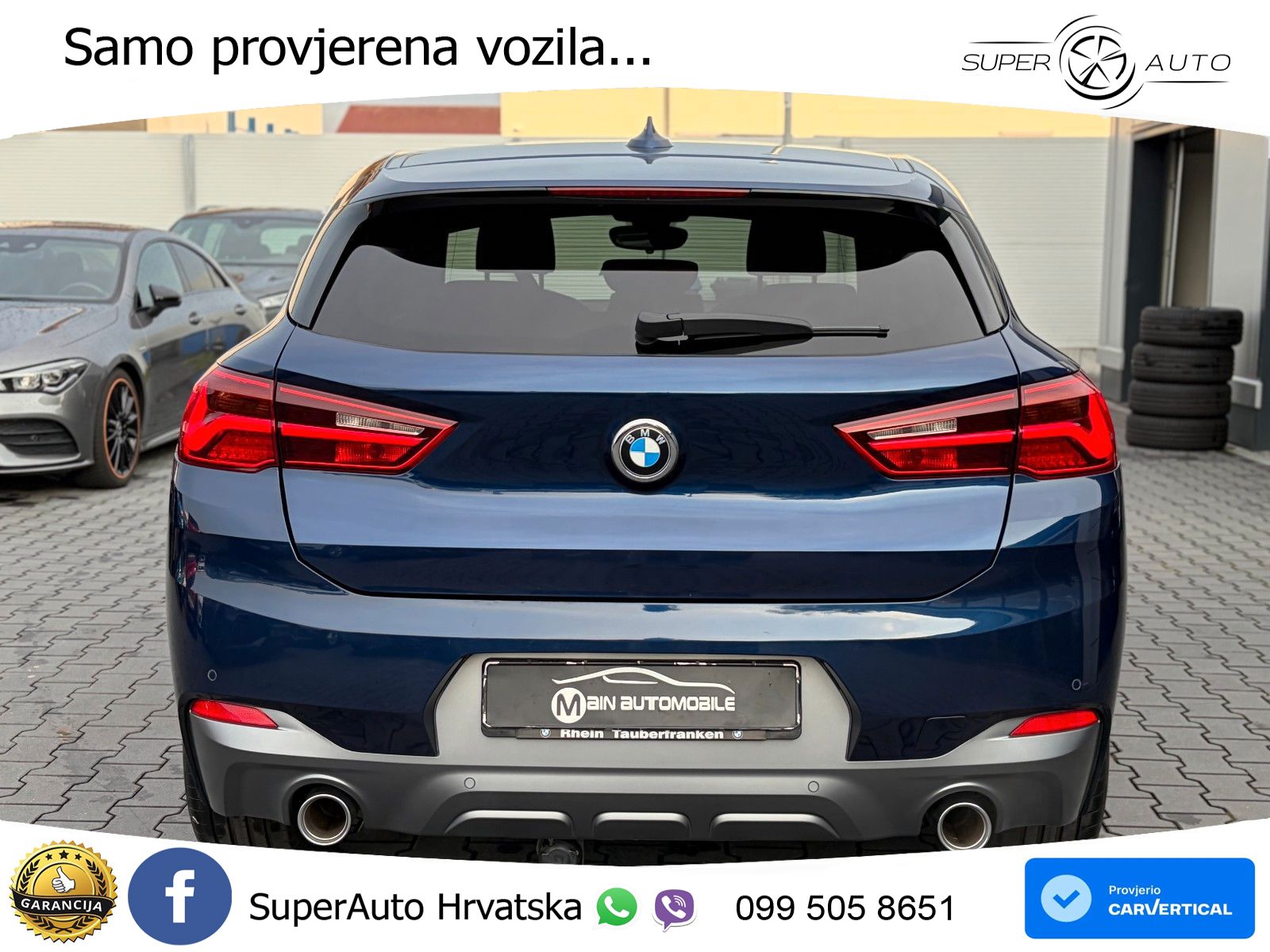 BMW X2 xDrive20d Steptronic M Sport LED+GR SJED+ACC