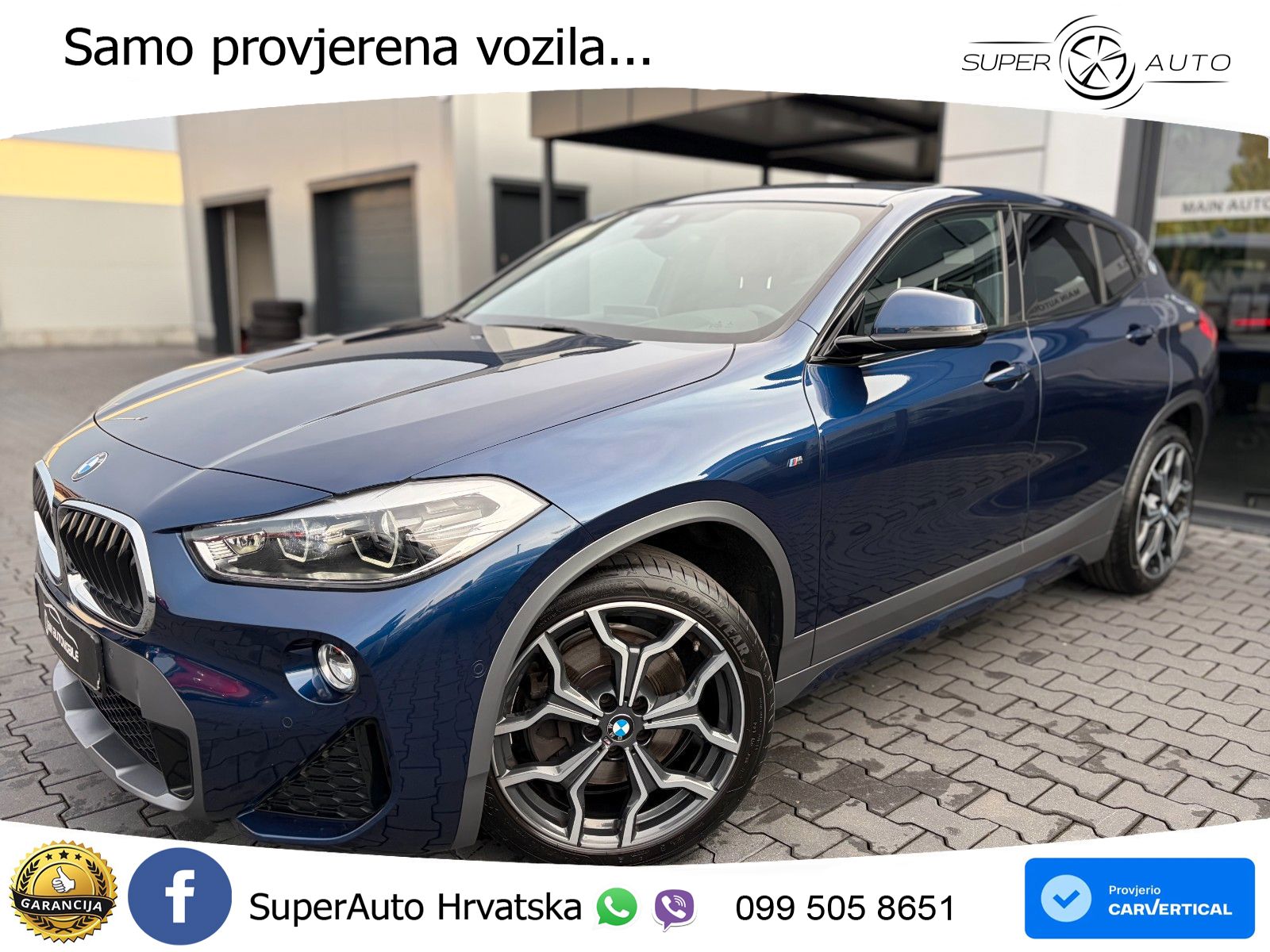 BMW X2 xDrive20d Steptronic M Sport LED+GR SJED+ACC