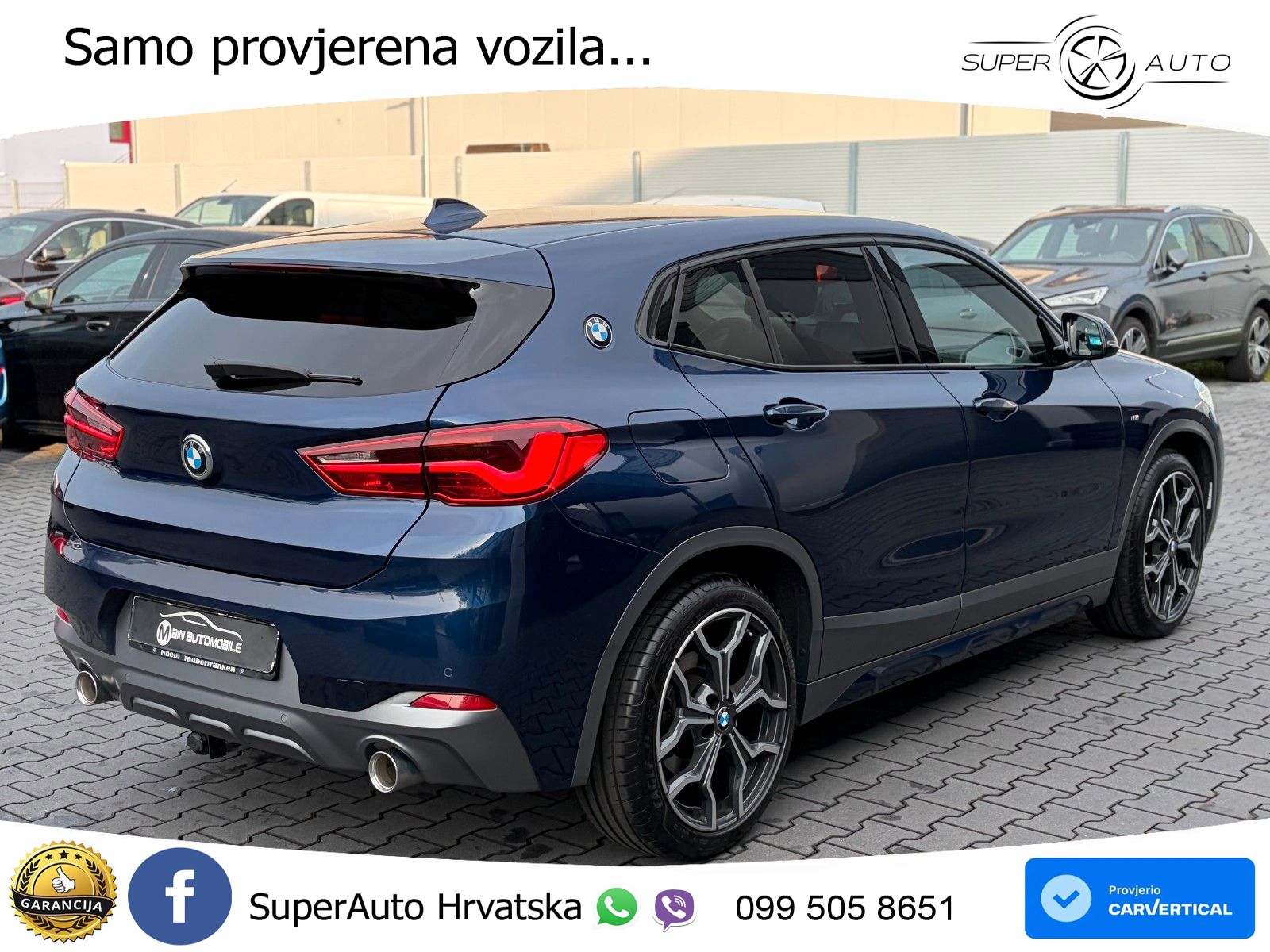 BMW X2 xDrive20d Steptronic M Sport LED+GR SJED+ACC