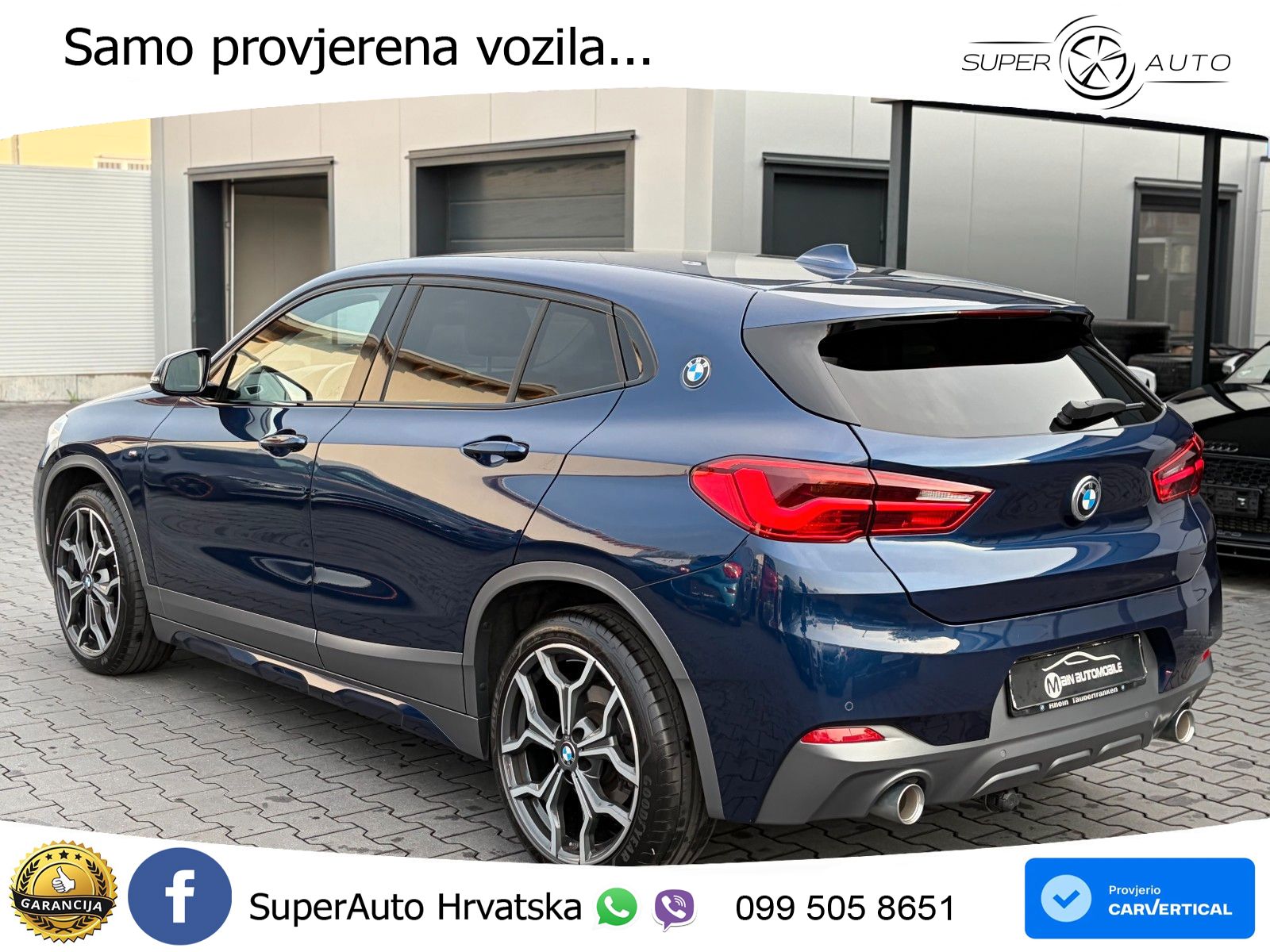 BMW X2 xDrive20d Steptronic M Sport LED+GR SJED+ACC
