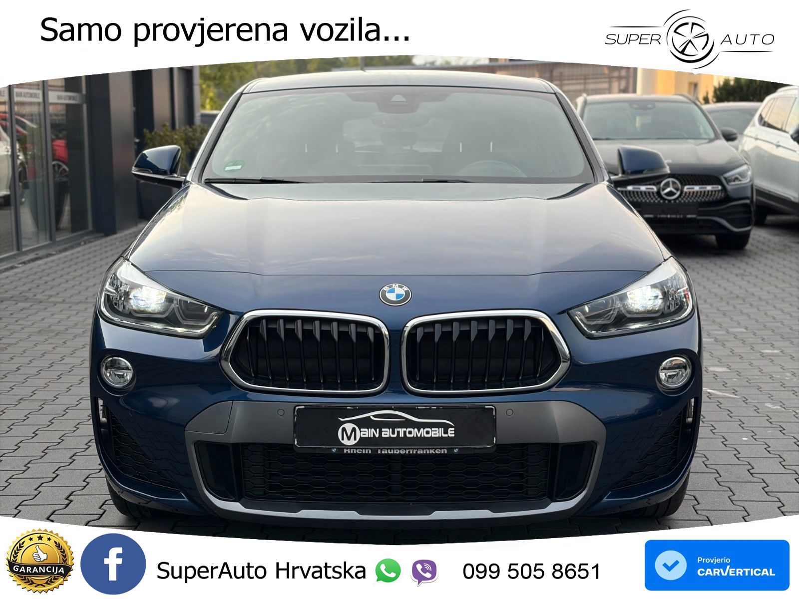 BMW X2 xDrive20d Steptronic M Sport LED+GR SJED+ACC