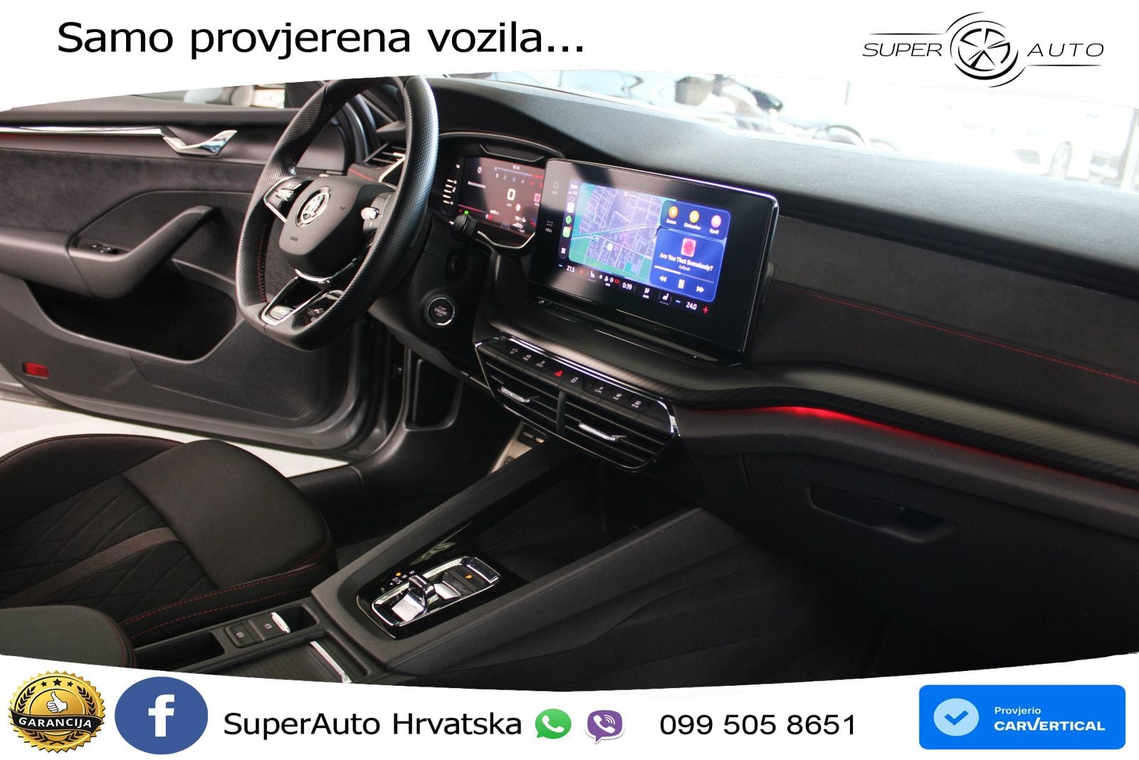 Škoda Octavia Combi RS 2.0 TDI (200 KS) DSG LED+GR SJED+ACC
