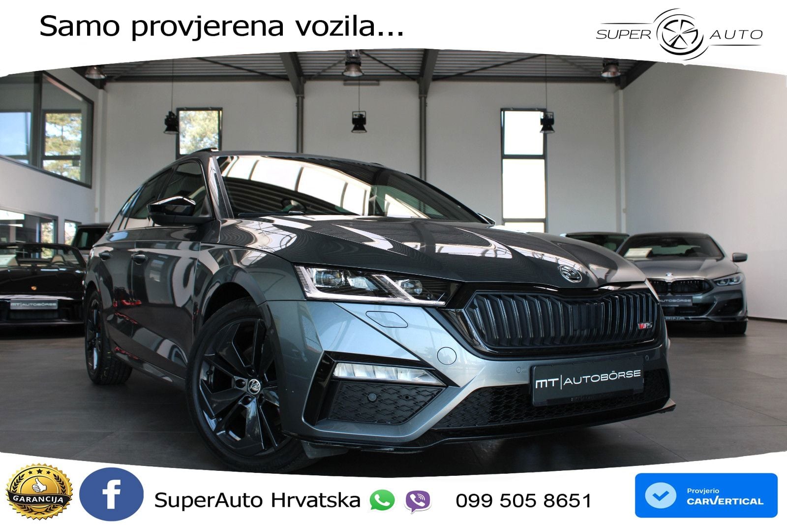 Škoda Octavia Combi RS 2.0 TDI (200 KS) DSG LED+GR SJED+ACC