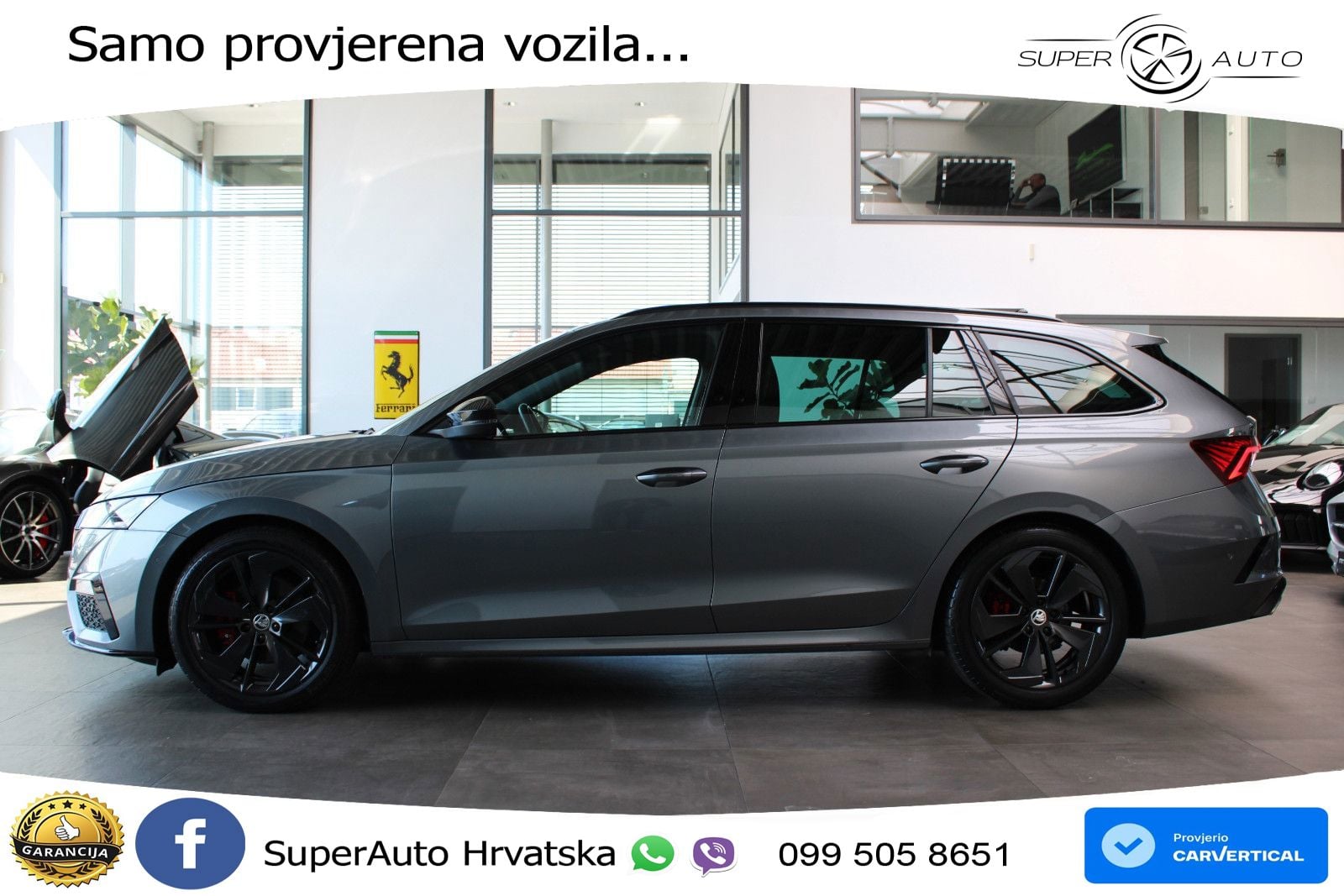 Škoda Octavia Combi RS 2.0 TDI (200 KS) DSG LED+GR SJED+ACC