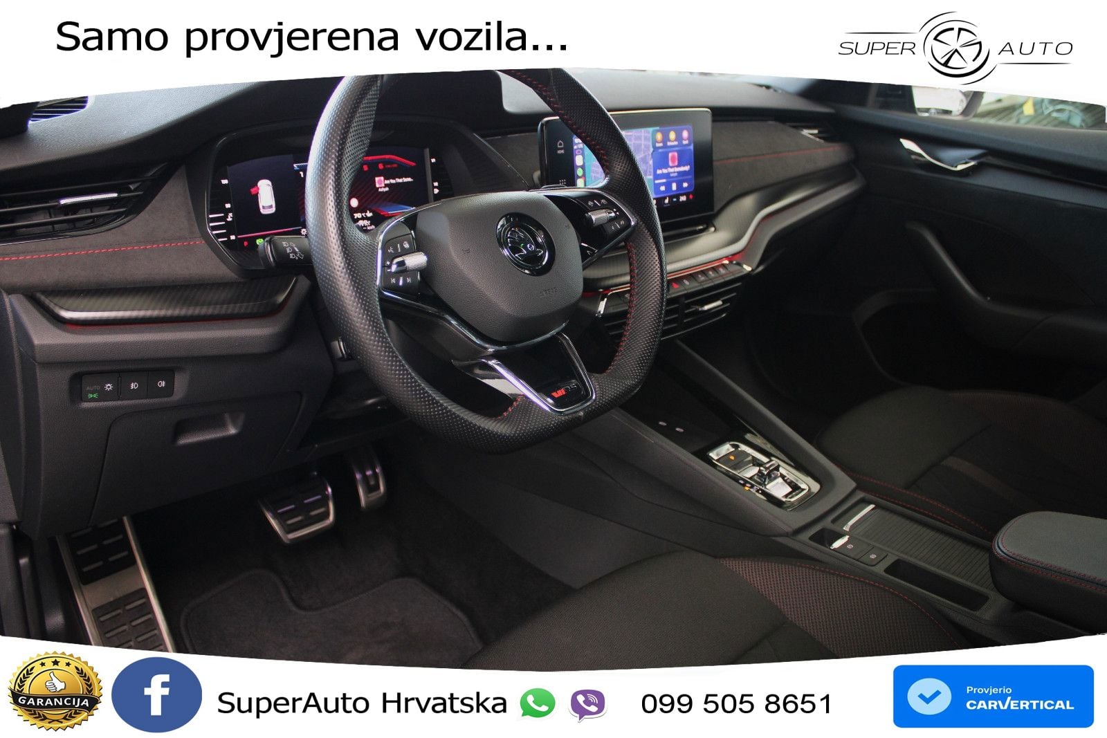 Škoda Octavia Combi RS 2.0 TDI (200 KS) DSG LED+GR SJED+ACC