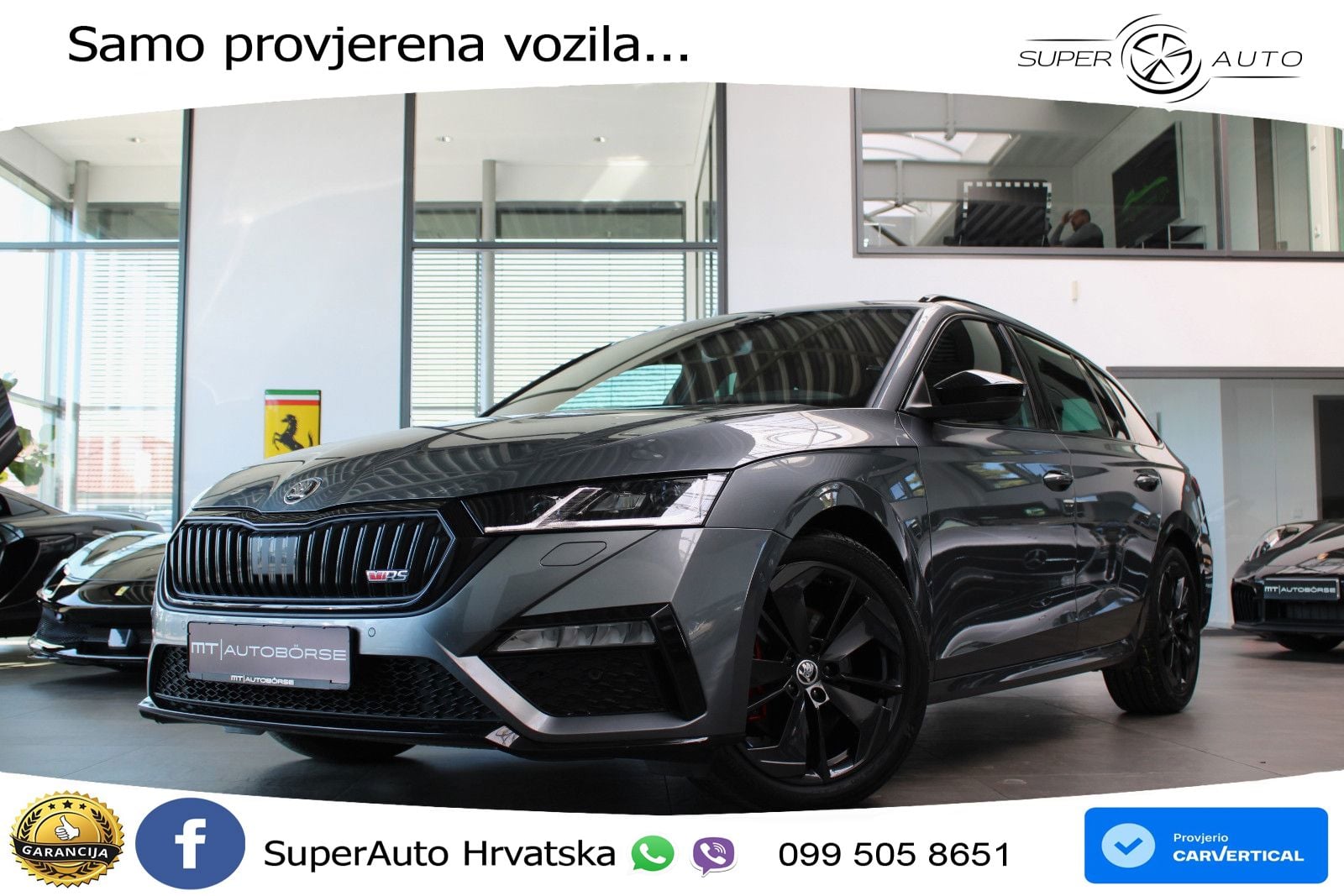 Škoda Octavia Combi RS 2.0 TDI (200 KS) DSG LED+GR SJED+ACC