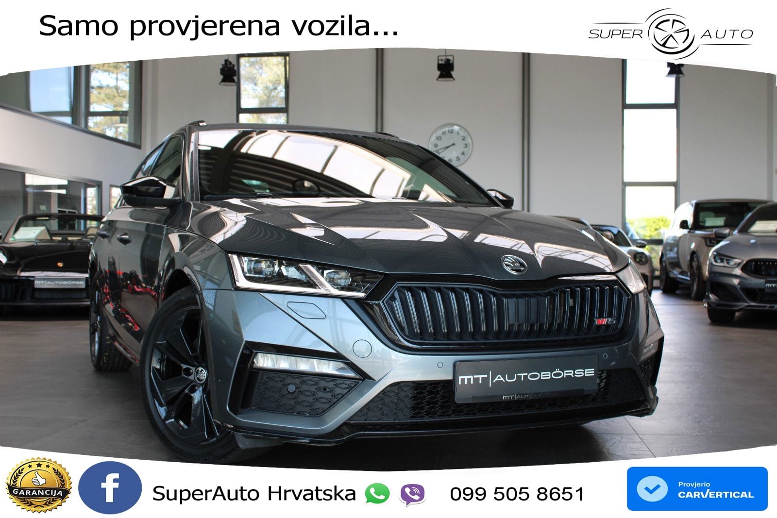 Škoda Octavia Combi RS 2.0 TDI (200 KS) DSG LED+GR SJED+ACC