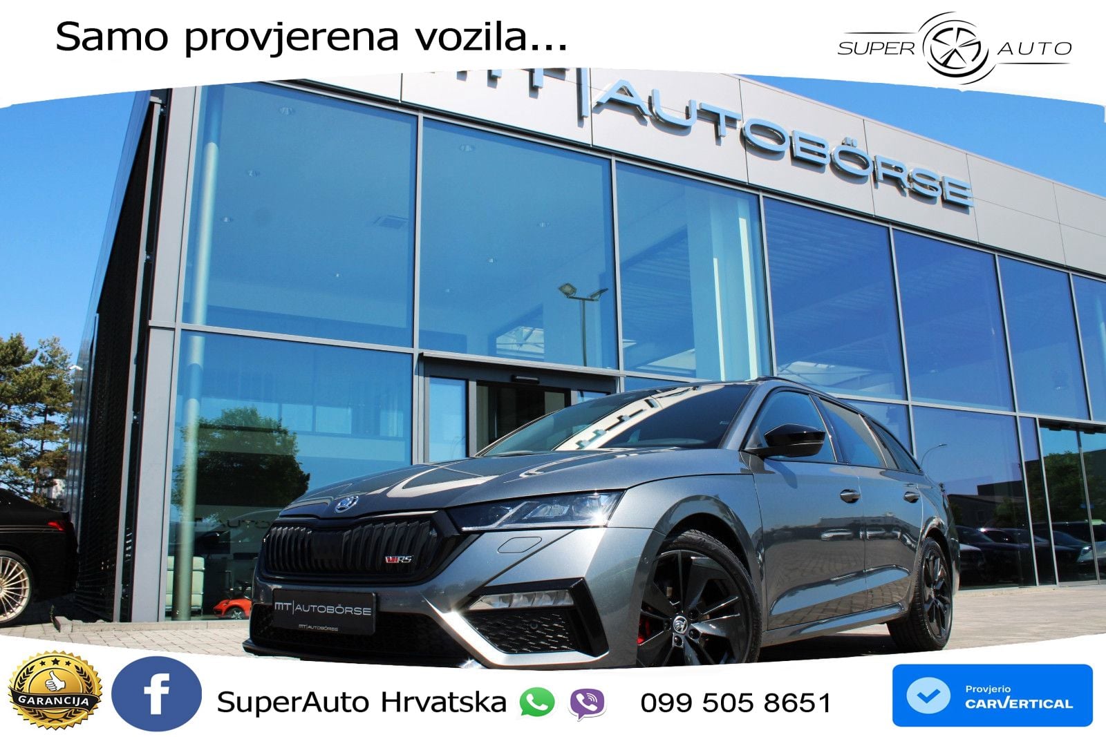Škoda Octavia Combi RS 2.0 TDI (200 KS) DSG LED+GR SJED+ACC