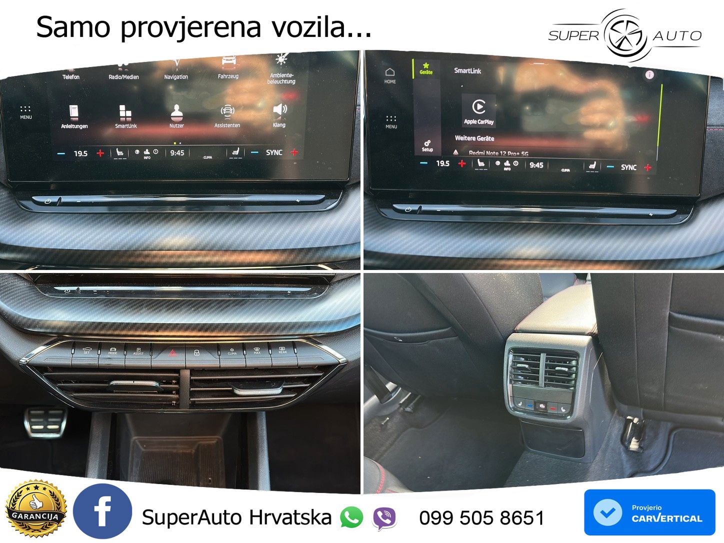 Škoda Octavia Combi RS 2.0 TDI (200 KS) DSG LED+GR SJED+ACC