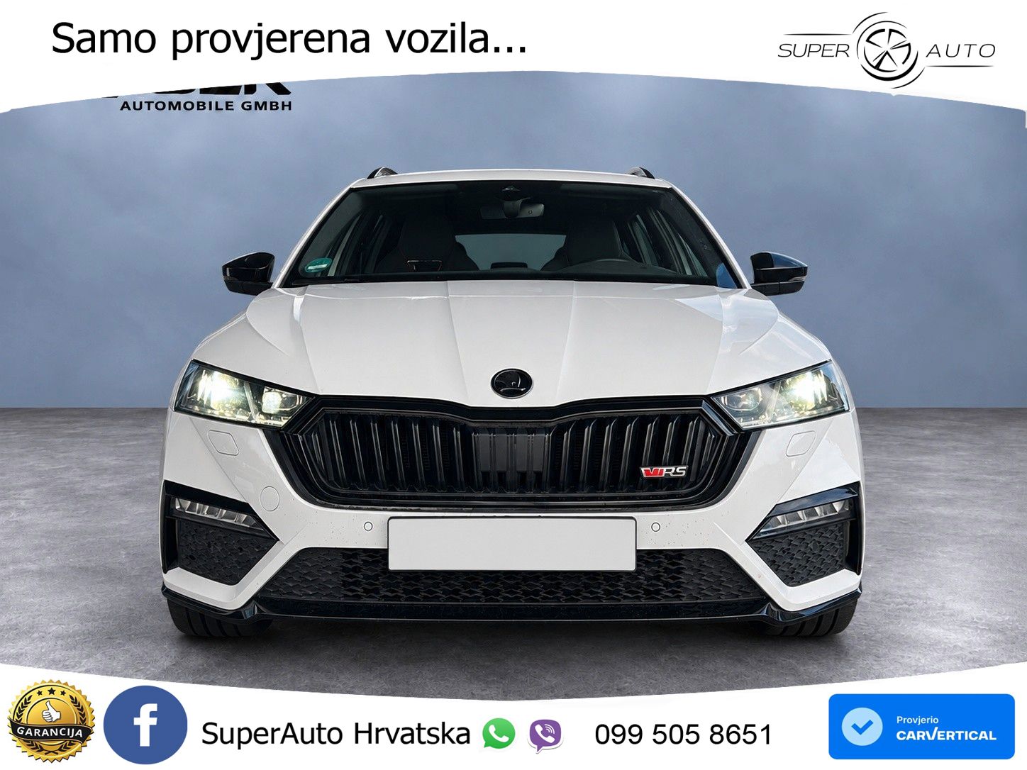 Škoda Octavia Combi RS 2.0 TDI (200 KS) DSG LED+GR SJED+ACC