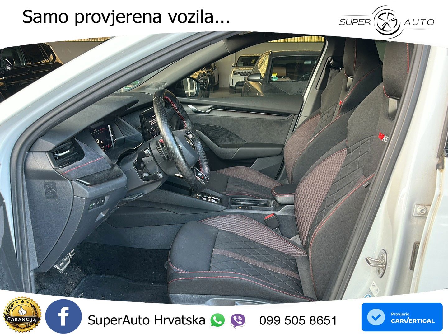 Škoda Octavia Combi RS 2.0 TDI (200 KS) DSG LED+GR SJED+ACC