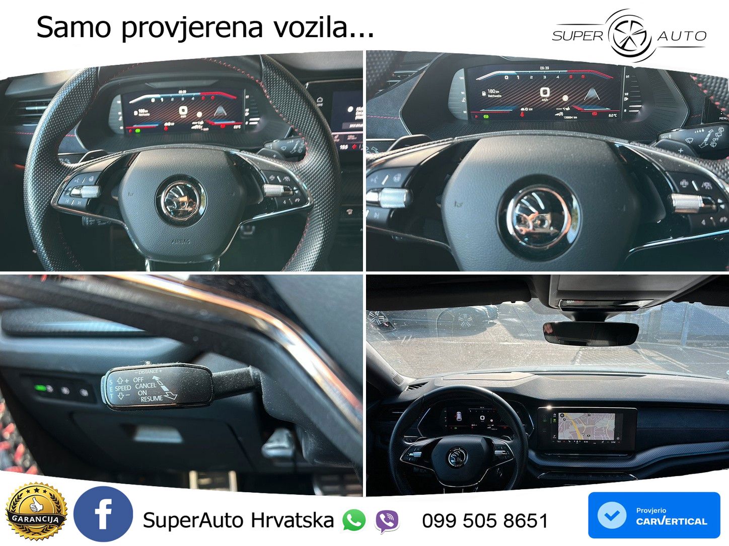 Škoda Octavia Combi RS 2.0 TDI (200 KS) DSG LED+GR SJED+ACC