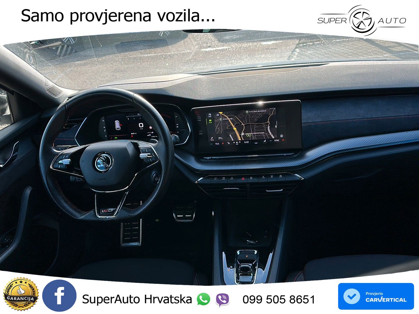 Škoda Octavia Combi RS 2.0 TDI (200 KS) DSG LED+GR SJED+ACC