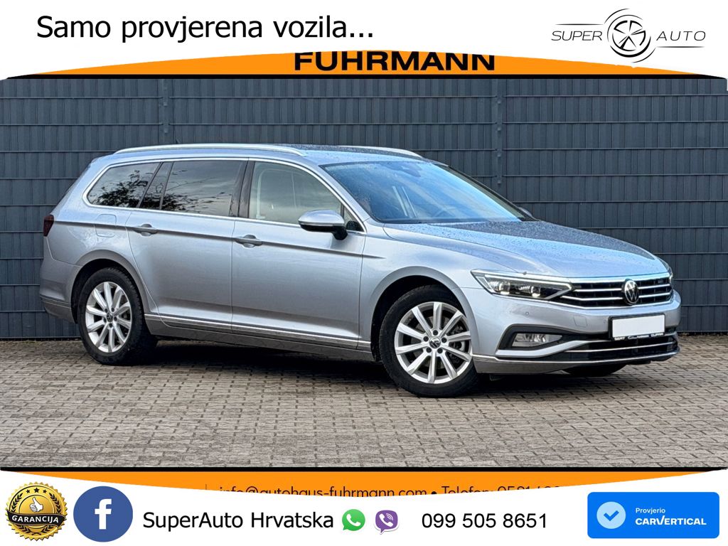 Volkswagen Passat Variant 2.0 TDI (150 KS) DSG Elegance MATRIX+GR SJED+KAM
