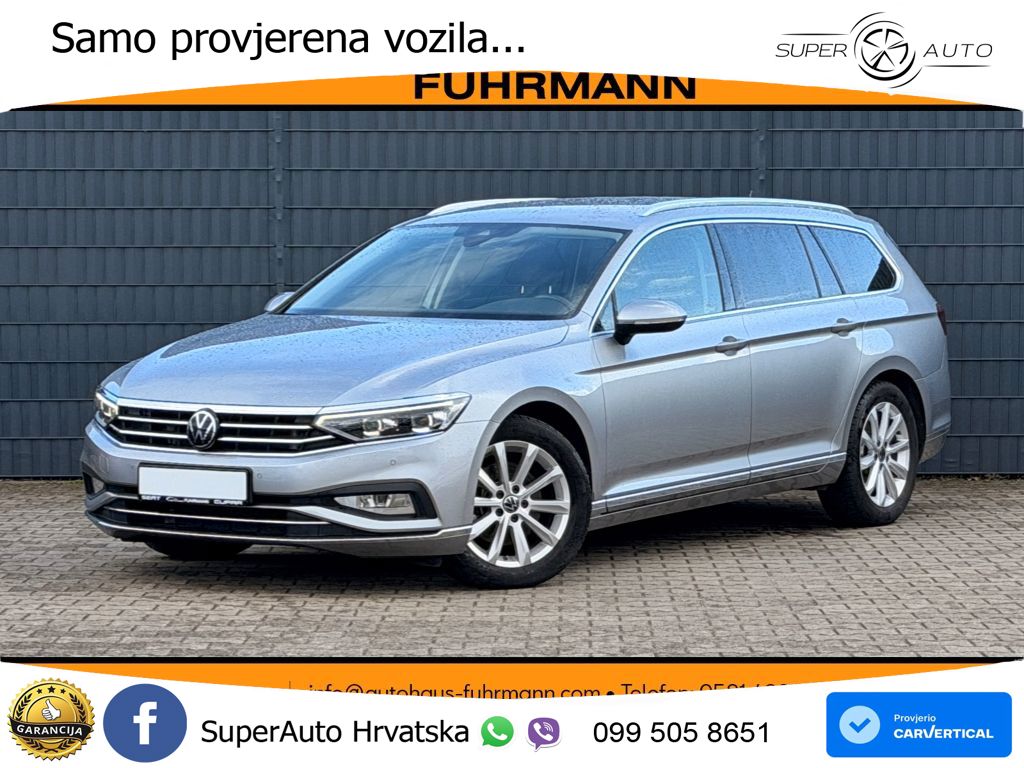 Volkswagen Passat Variant 2.0 TDI (150 KS) DSG Elegance MATRIX+GR SJED+KAM
