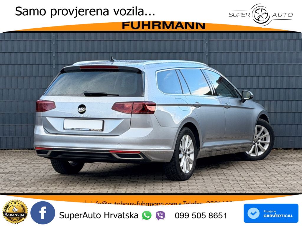 Volkswagen Passat Variant 2.0 TDI (150 KS) DSG Elegance MATRIX+GR SJED+KAM