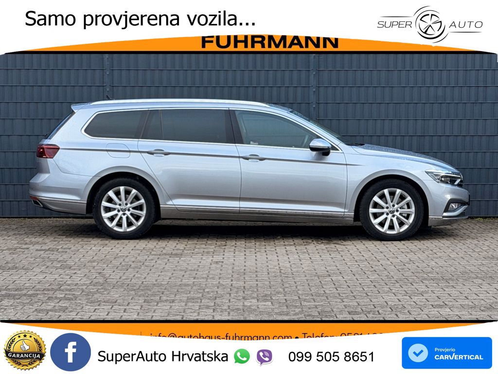 Volkswagen Passat Variant 2.0 TDI (150 KS) DSG Elegance MATRIX+GR SJED+KAM