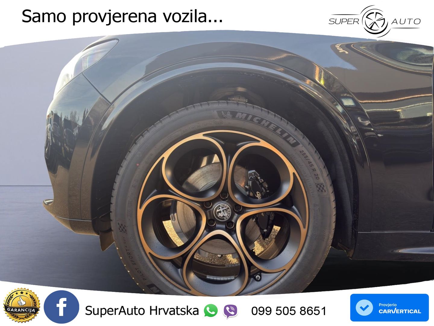 Alfa Romeo Stelvio 2.0 Turbo (280 KS) Q4 Automatic LED+GR SJED+ACC