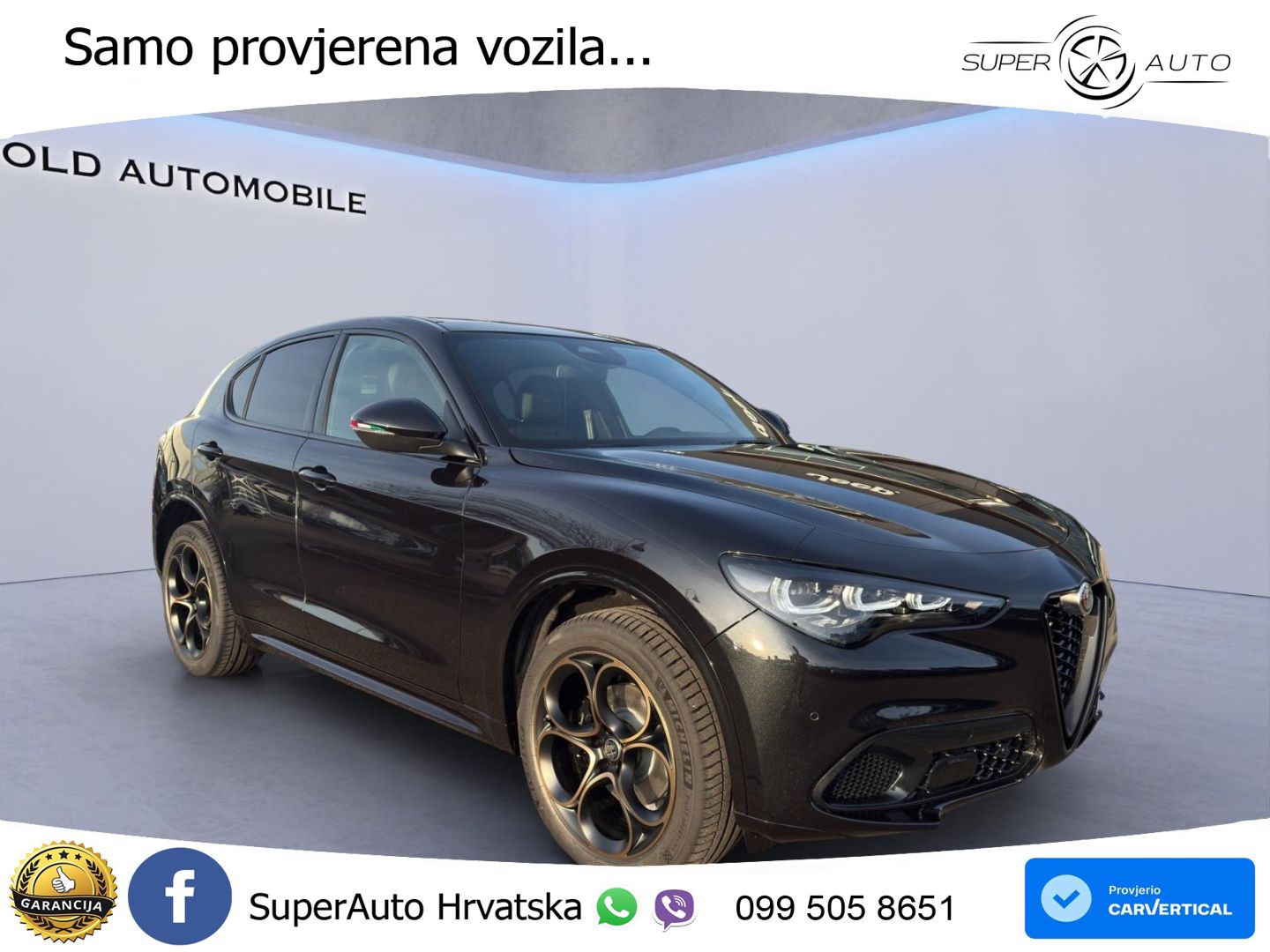 Alfa Romeo Stelvio 2.0 Turbo (280 KS) Q4 Automatic LED+GR SJED+ACC