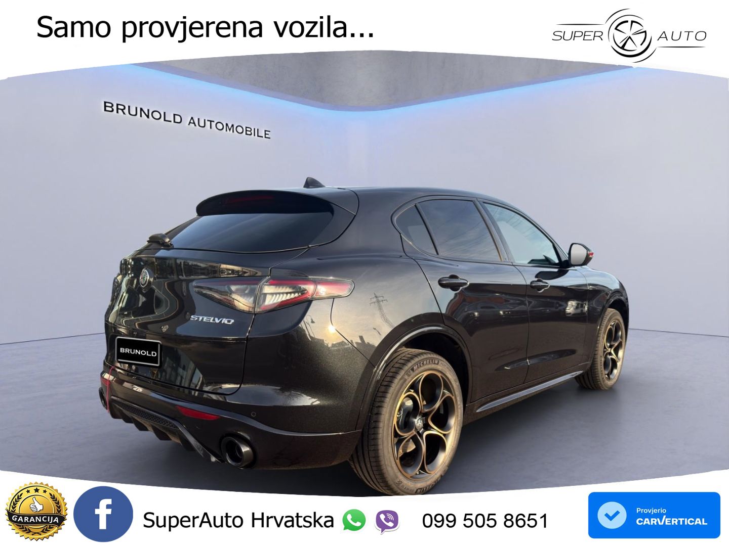 Alfa Romeo Stelvio 2.0 Turbo (280 KS) Q4 Automatic LED+GR SJED+ACC