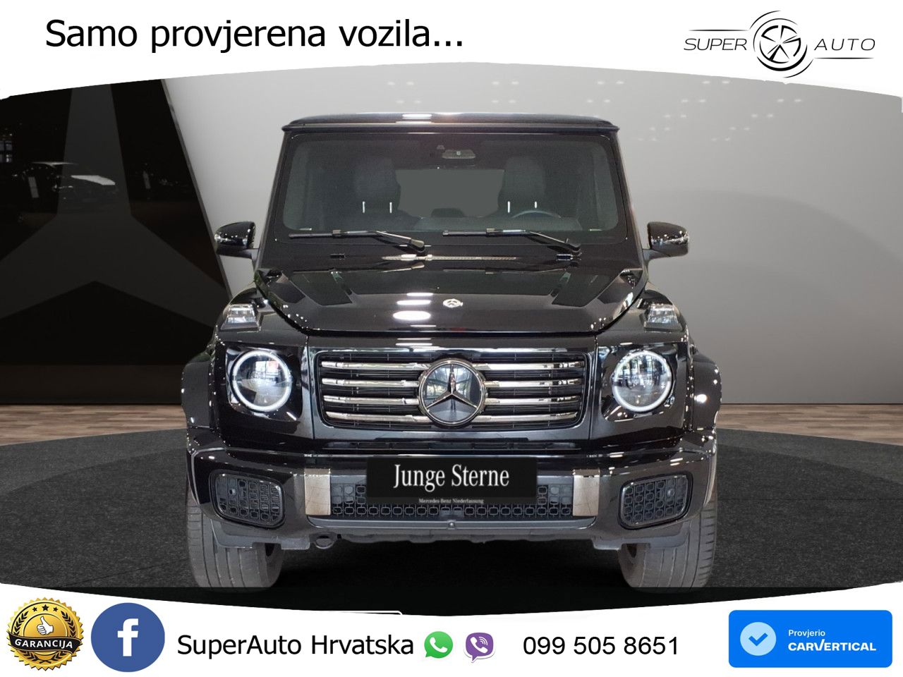 Mercedes G 500 Long (449 KS) 4MATIC 9G-TRONIC Exclusive LED+GR SJED+ACC
