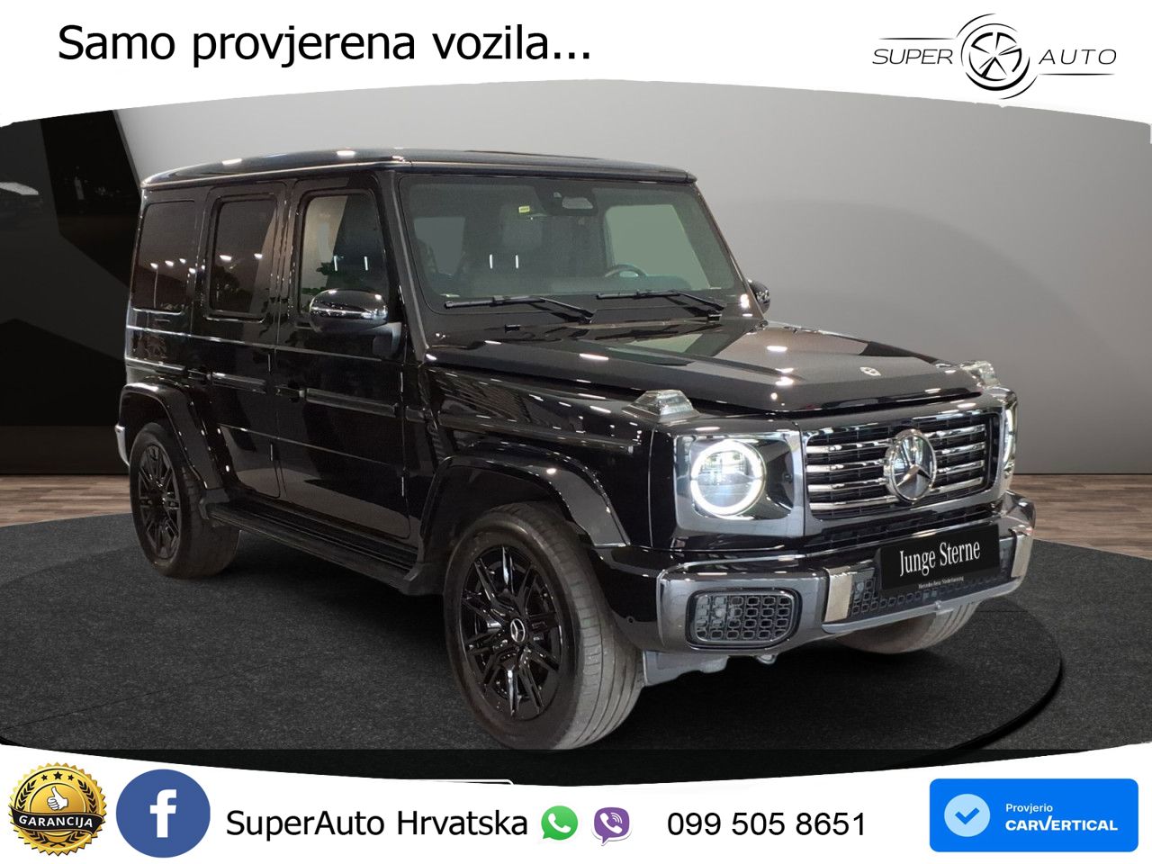 Mercedes G 500 Long (449 KS) 4MATIC 9G-TRONIC Exclusive LED+GR SJED+ACC