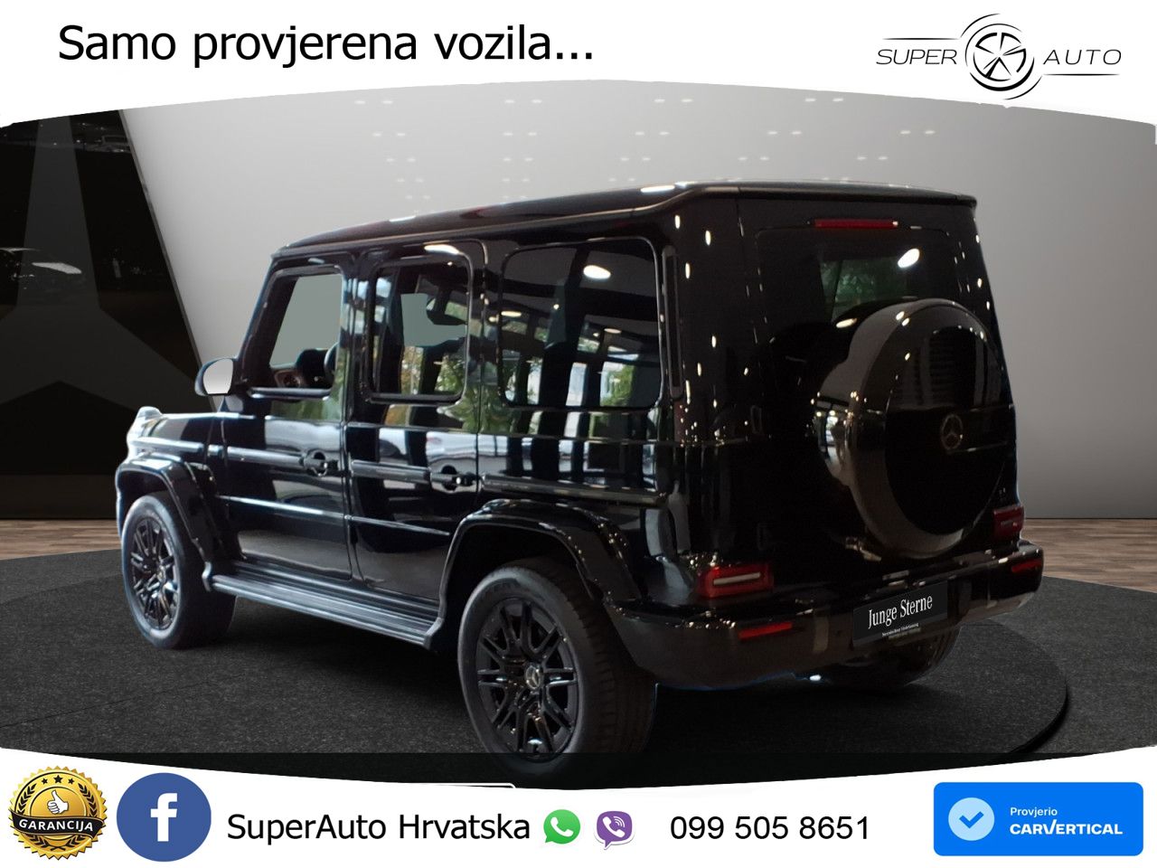 Mercedes G 500 Long (449 KS) 4MATIC 9G-TRONIC Exclusive LED+GR SJED+ACC