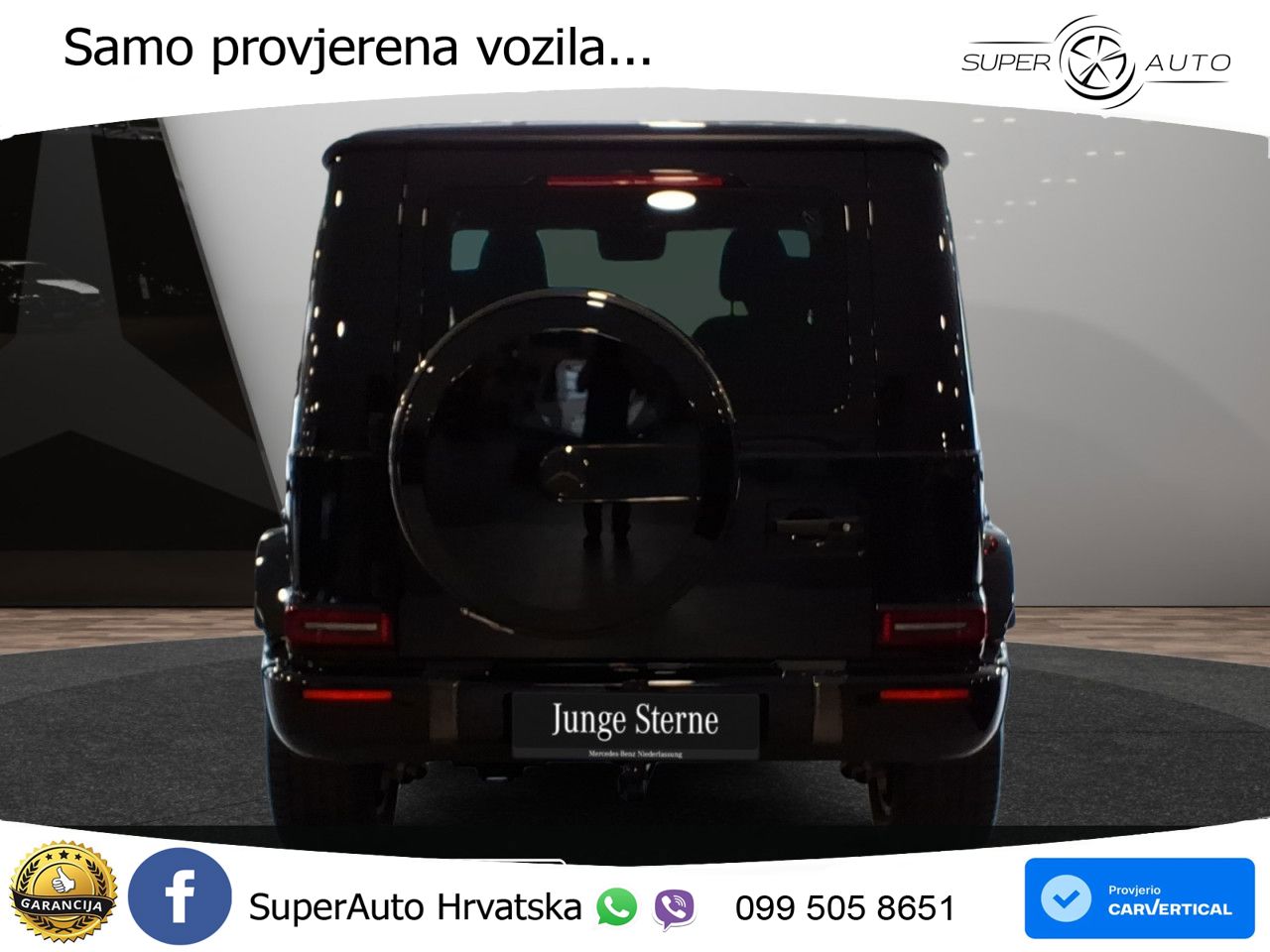 Mercedes G 500 Long (449 KS) 4MATIC 9G-TRONIC Exclusive LED+GR SJED+ACC